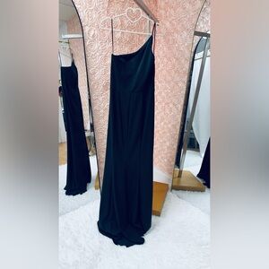 Amsale Black Maxi Dress